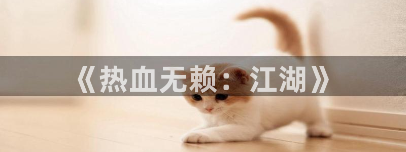 恒盛娱乐平台：《热血无赖：江湖》